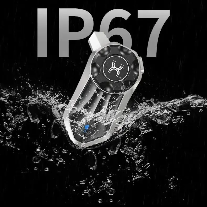 Intercomunicador X30 Mesh salpicado de agua, con la marca IP67